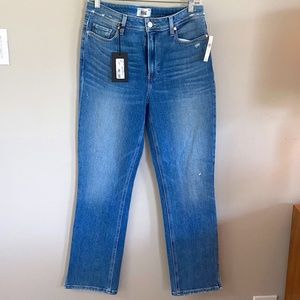 NWT Paige Cindy Outseam Jeans Anthropologie